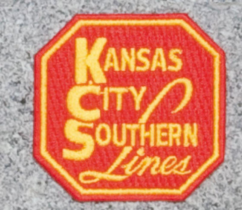 Kansas City Southern Railroad Logo Patch