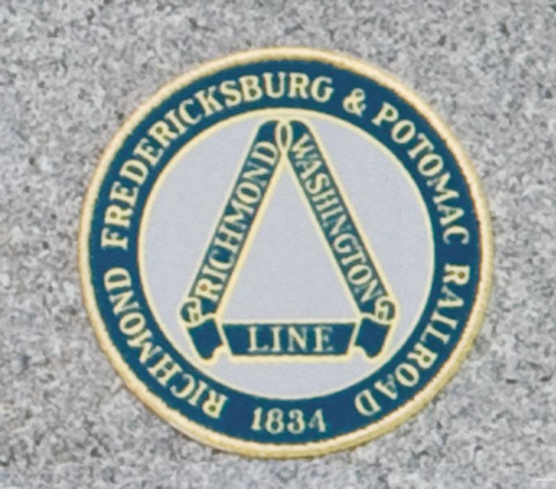 Richmond Fredericksburg and Potomac Railroad Logo Patch