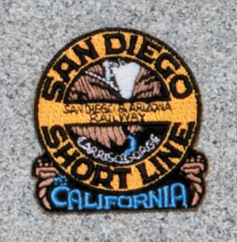 San Diego Short Line Railroad Logo Patch