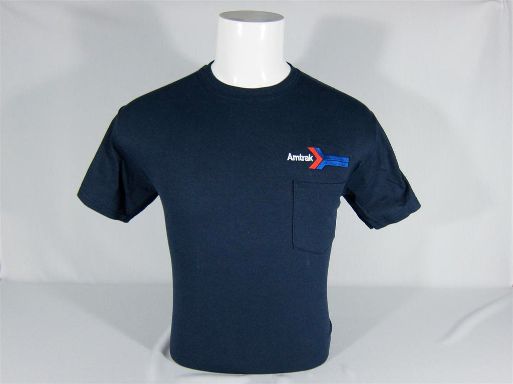Amtrak Arrow Logo Pocket T-Shirt