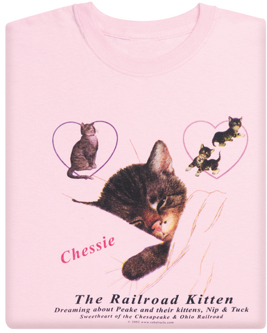 Chessie Adult Pink T-Shirt