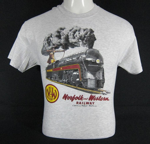 N&W 4-8-4 Streamlined Steam T-Shirt