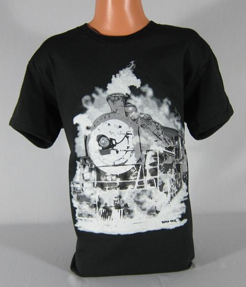 Ghostly Steam Train Youth T-shirt