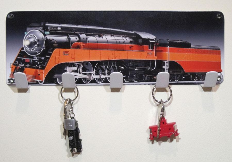 SP Daylight Key Rack Schrader's Railroad Catalog