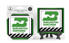 Burlington Northern Logo Absorbent Ceramic Stone Coaster