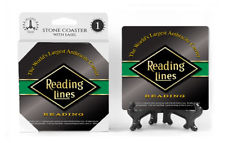 Reading Lines Logo Absorbent Ceramic Stone Coaster