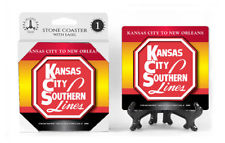 Kansas City Southern Lines Logo Absorbent Ceramic Stone Coaster