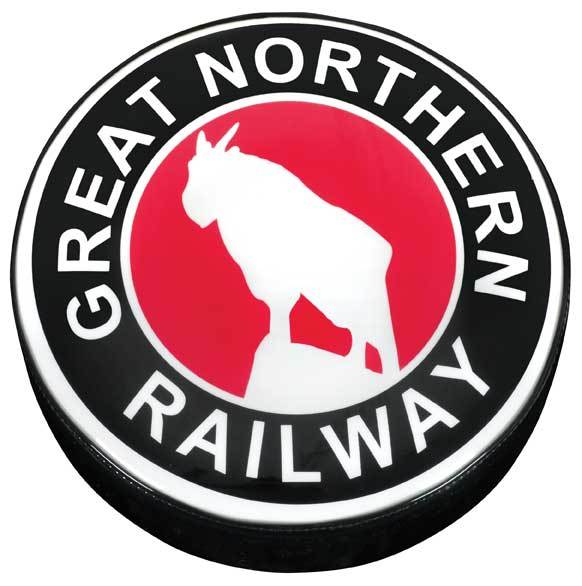 Great Northern Railway Logo Stool