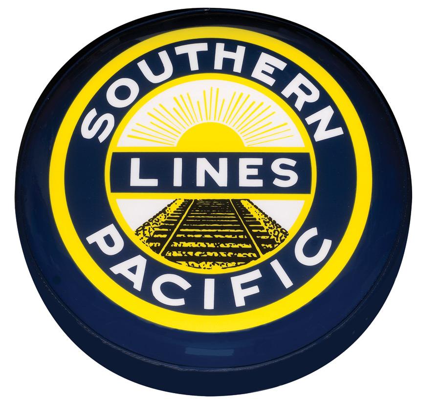 Southern Pacific Lines Logo Stool