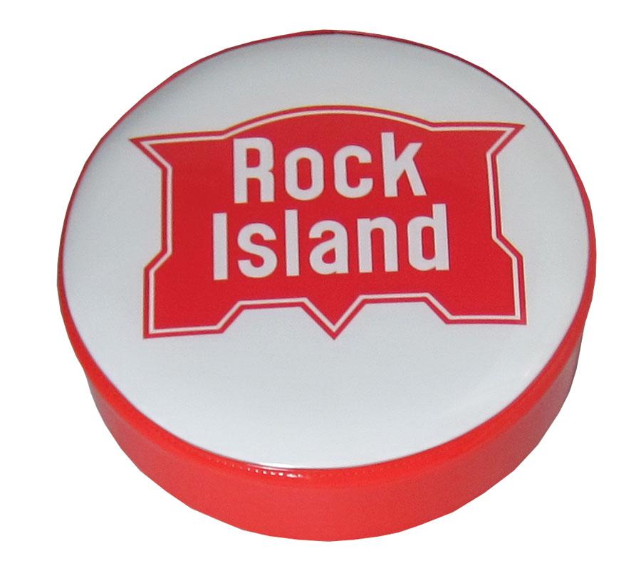 Rock Island Logo Stool