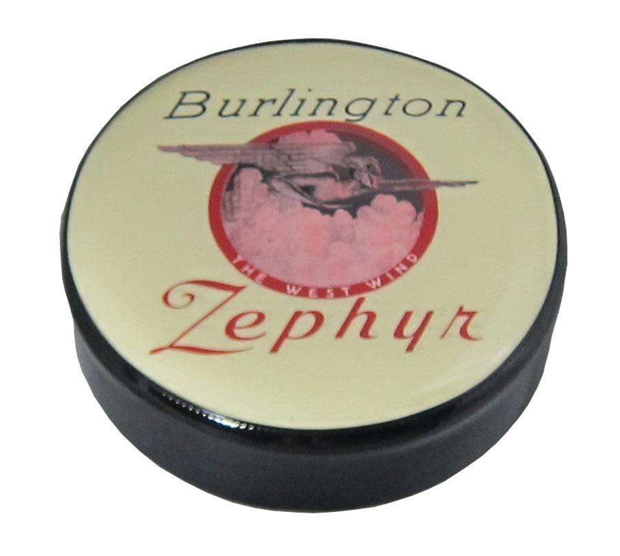 Burlington Zephyr Logo Stool