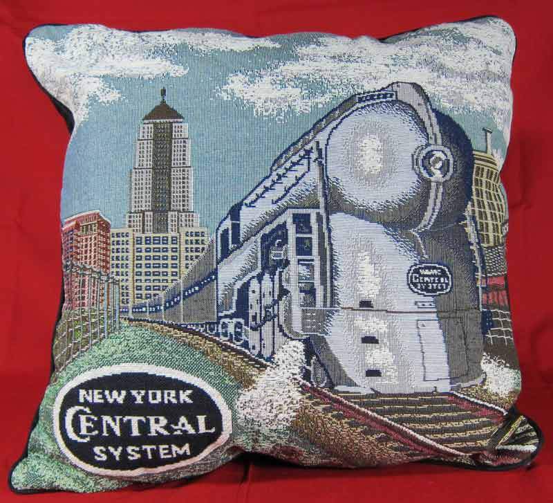 New York Central Pillow