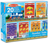 Number Train Jumbo Floor Puzzle