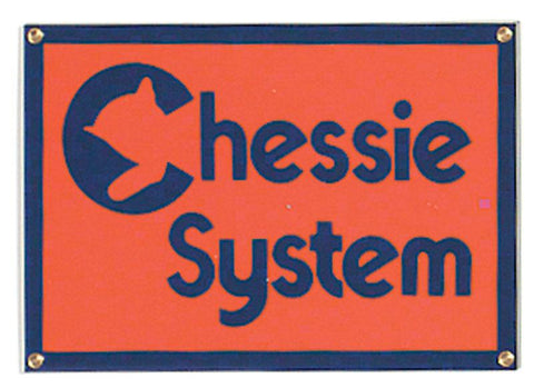 Chessie System Porcelain Sign