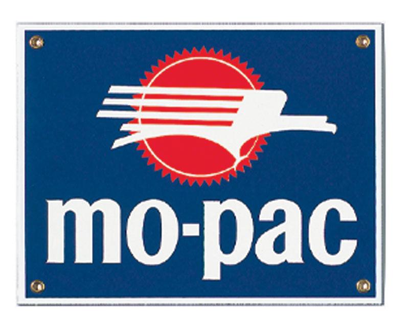 Mo-Pac Porcelain Sign