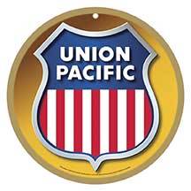 Union Pacific Logo Plaque