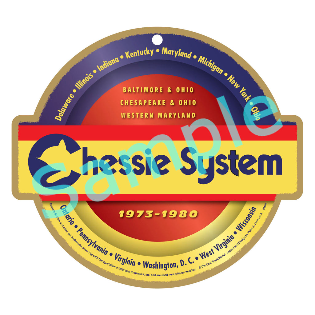 Chessie System Logo Plaque