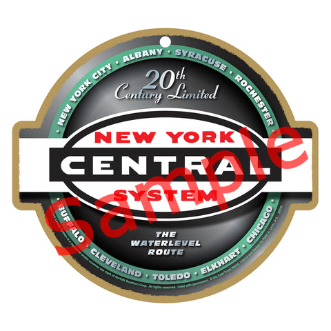 New York Central Plaque