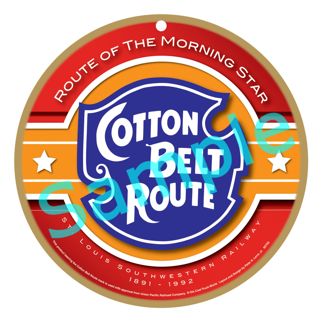 Cotton Belt Plaque