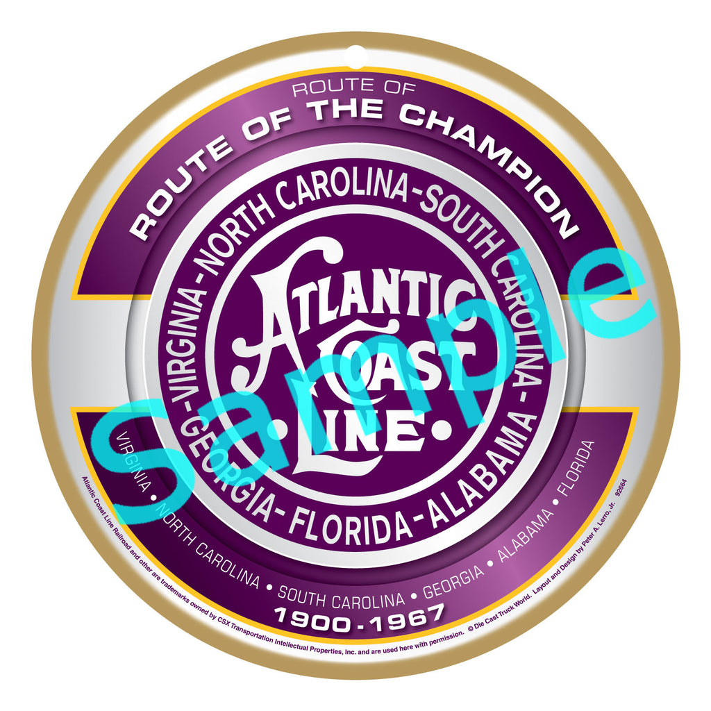 Atlantic Coast Line Plaque