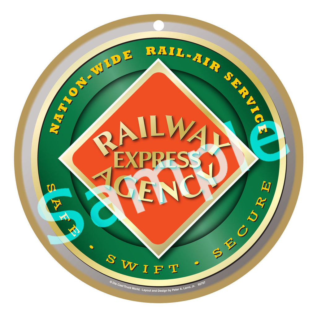 Railway Express Agency Plaque