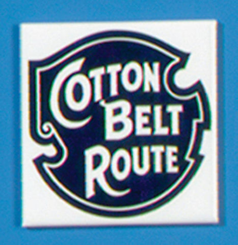 Cotton Belt Porcelain Sign