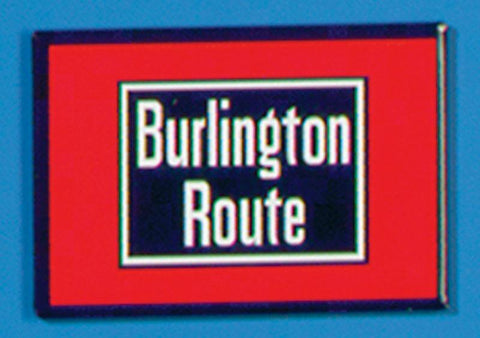 Burlington Route Magnet