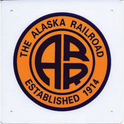 Alaska Railroad Sign