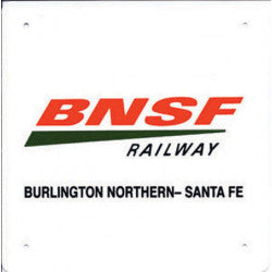 BNSF Swoosh Sign