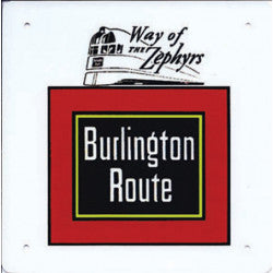 Burlington Route Sign