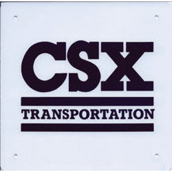CSX Transportation Logo Sign