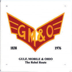 Gulf Mobile & Ohio Sign