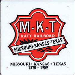 Missouri Kansas Texas Railroad Sign