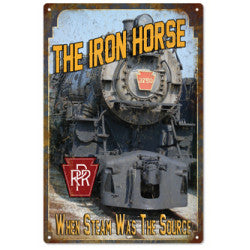 The Iron Horse PRR Sign