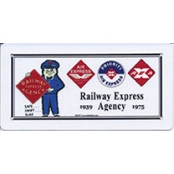 Railway Express Tin Sign