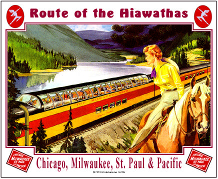 Milwaukee Tin Railroad Sign