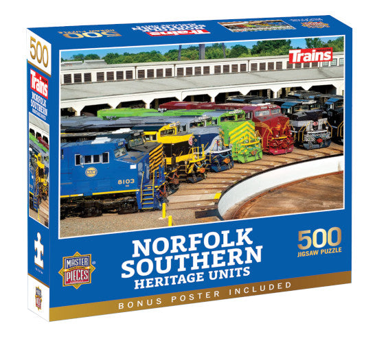 Norfolk Southern Heritage Unit Puzzle