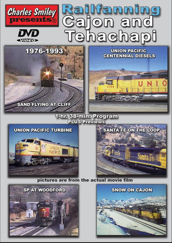 Railfanning Cajon and Tehachapi: 1976-1993 DVD