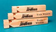 Set of Three Train Whistles