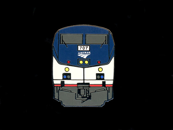 Amtrak Genesis Railroad Pin