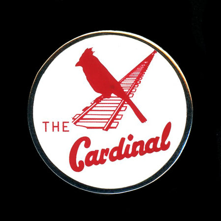 The Cardinal Railroad Pin