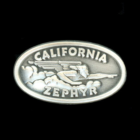 California Zephyr Railroad Pin