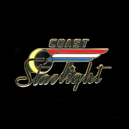 Coast Starlight Railroad Pin