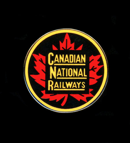 Canadian National Leaf Railroad Pin