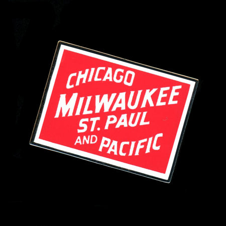 Chicago Milwaukee & St Paul Railroad Pin