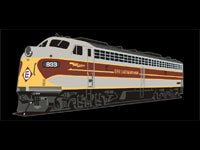 Erie-Lackawanna E8 Locomotive Pin