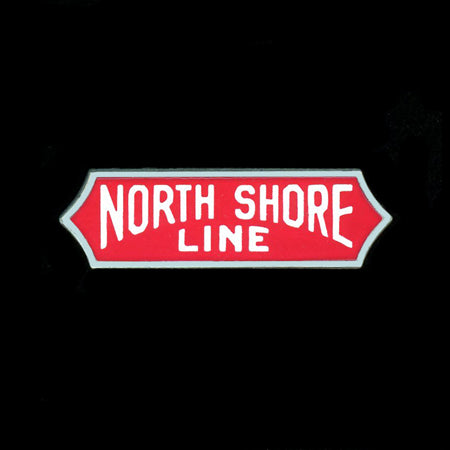North Shore Line Railroad Pin