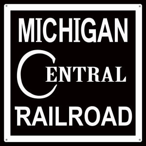 Michigan Central Railroad Sign