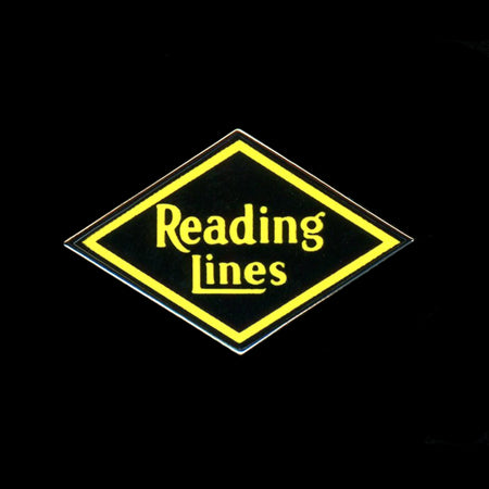 Reading Lines Railroad Pin