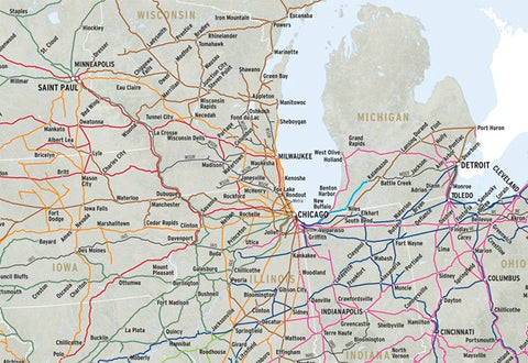 Train System Map